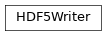 Inheritance diagram of HDF5Writer