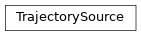 Inheritance diagram of TrajectorySource